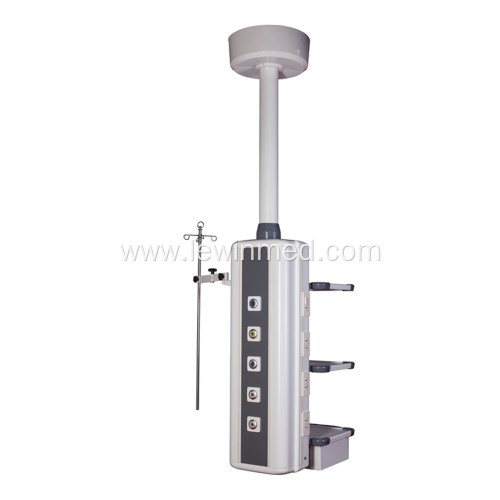 Multifunction manual medical column